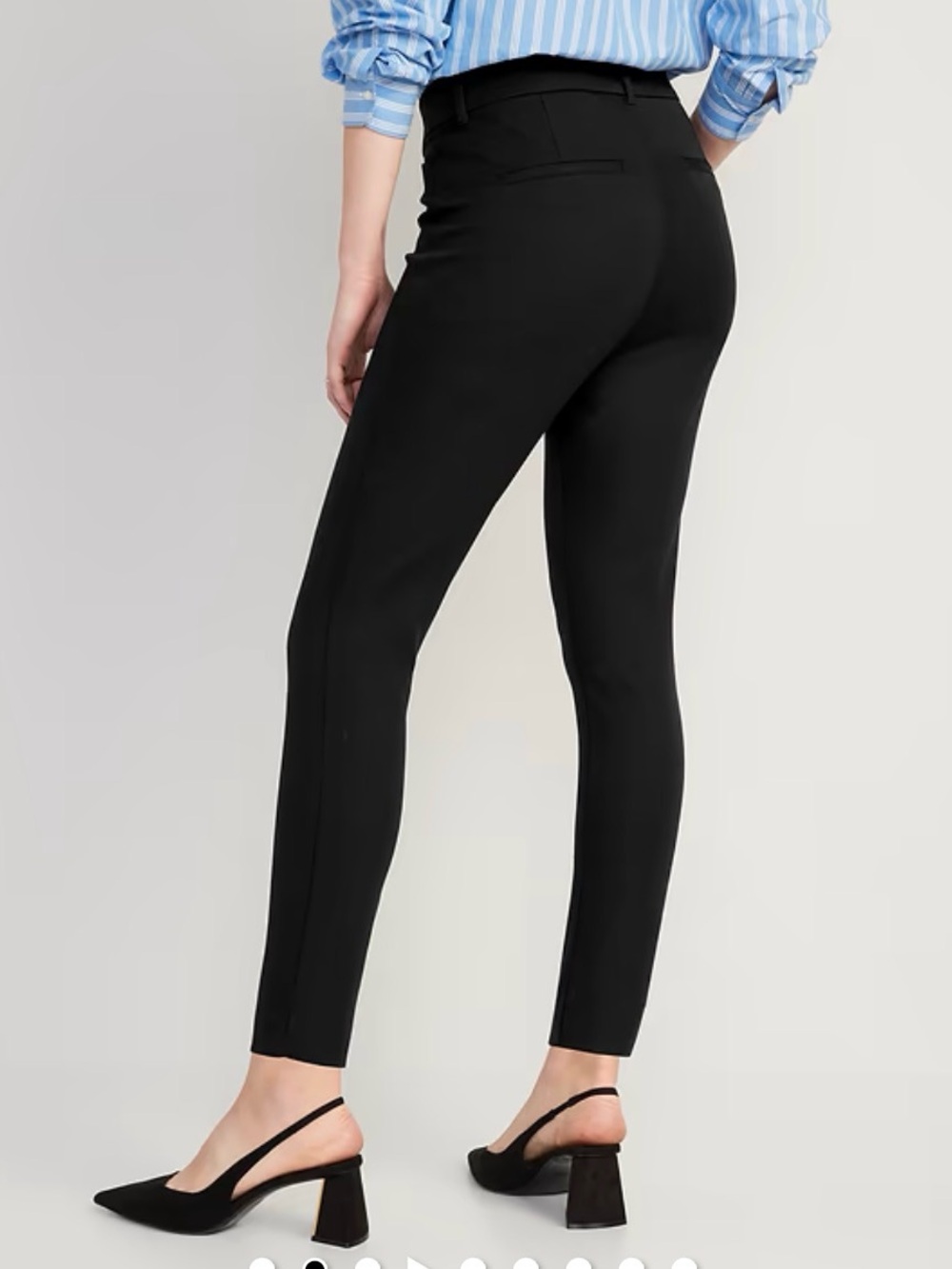 Old Navy Charcoal Gray High-Rise Pixie Pants Size 12 Tall